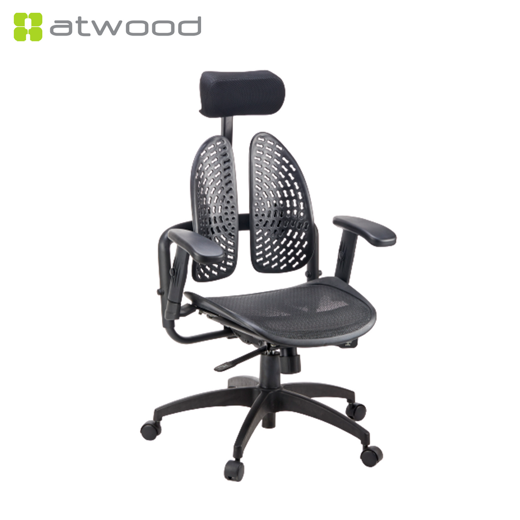 [Pre-Order] Bogart E8902 Twinback Matrex USA Patent Mesh Ergonomic Office Chair