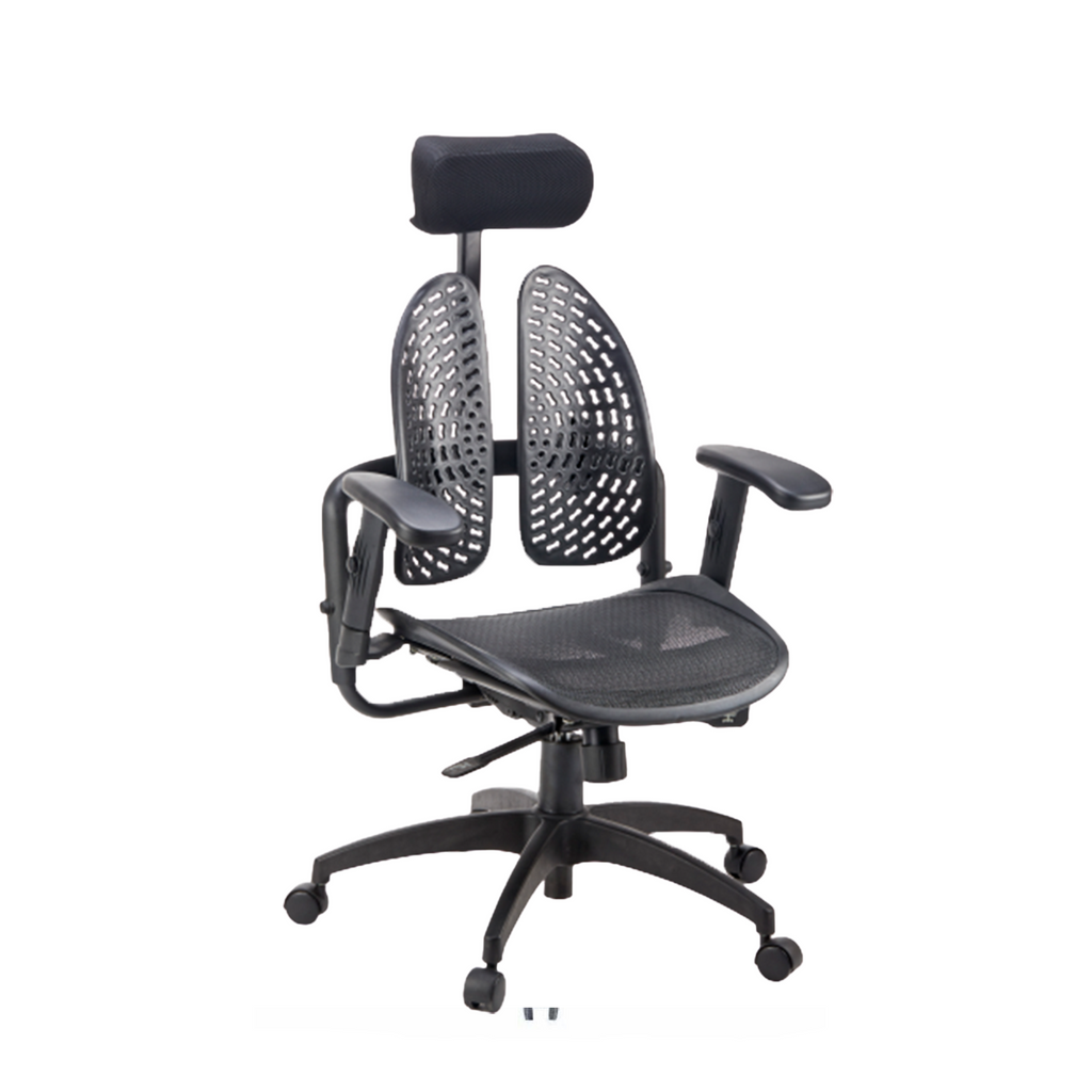 Bogart E8902 Twinback Matrex USA Patent Mesh Ergonomic Office Chair (5 Years Limited Warranty)