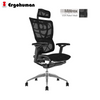 Ergohuman IOO Multi Direction Headrest Matrex USA Patent Mesh Ergonomic Office Chair