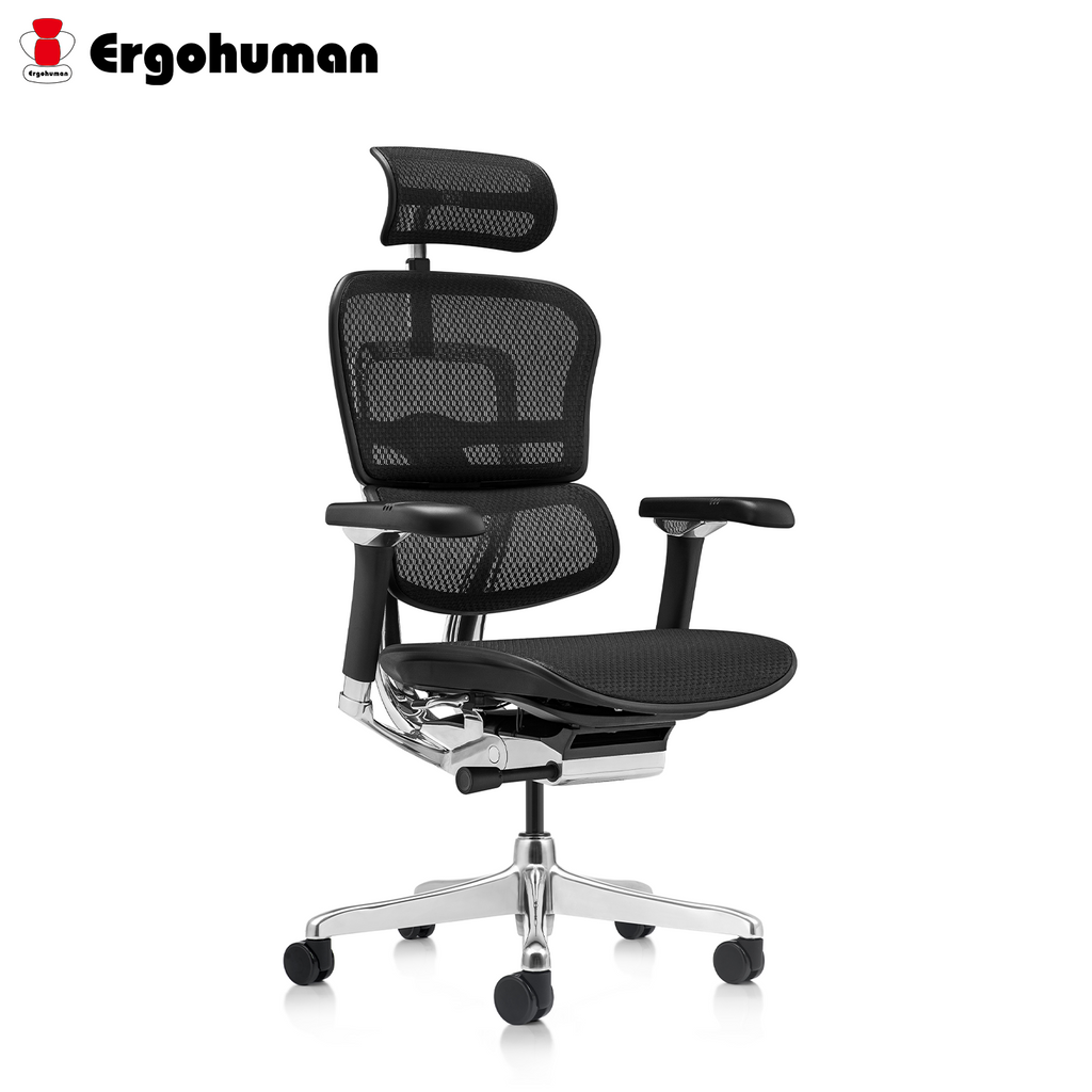 *PROMOTION* Ergohuman Luxury 2 Matrex USA Patent Mesh Ergonomic Office Chair (with Wireless Control) (10 Years Limited Warranty)