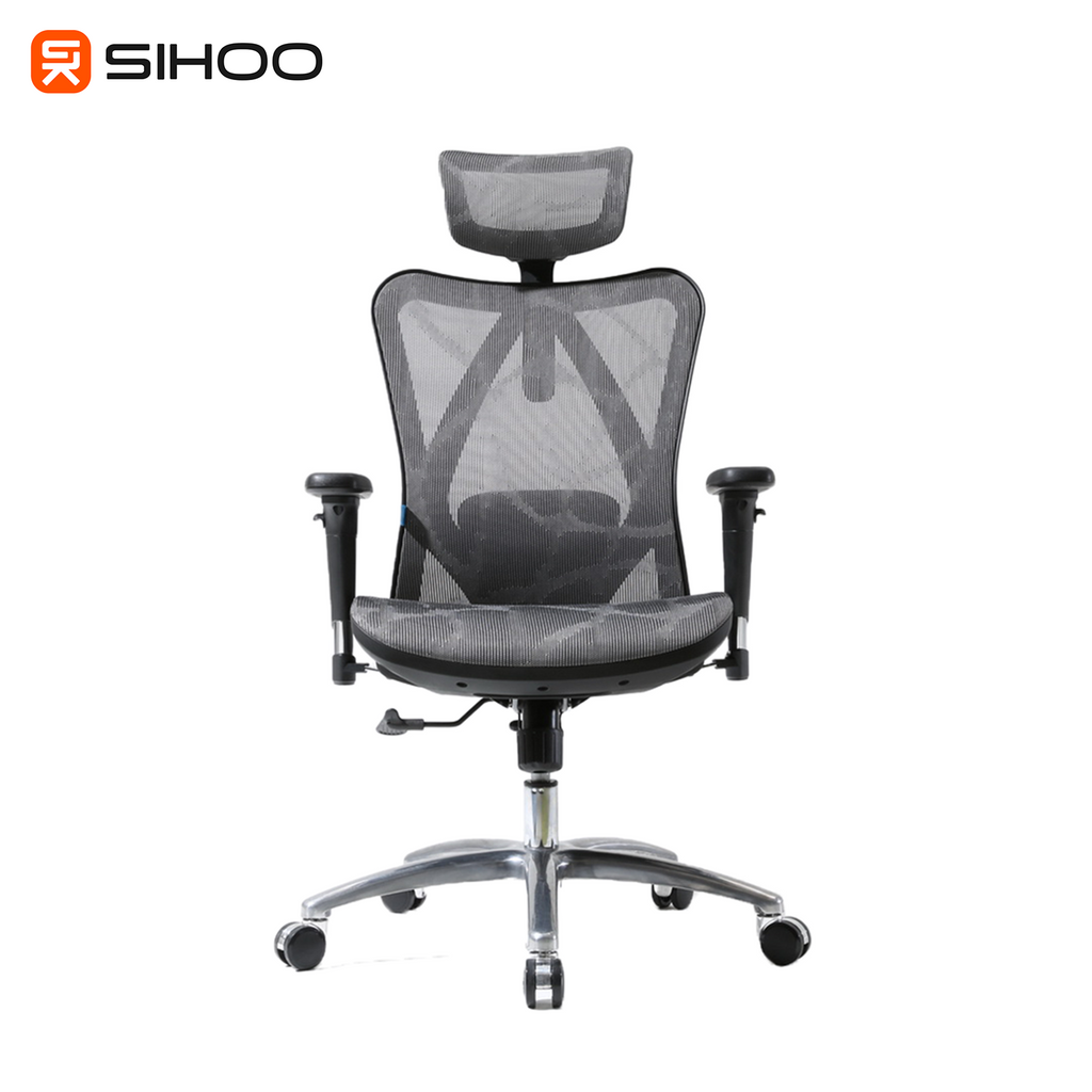 Sihoo M57 Dark Grey Mesh Ergonomic Office Chair (3 Years Limited Warra