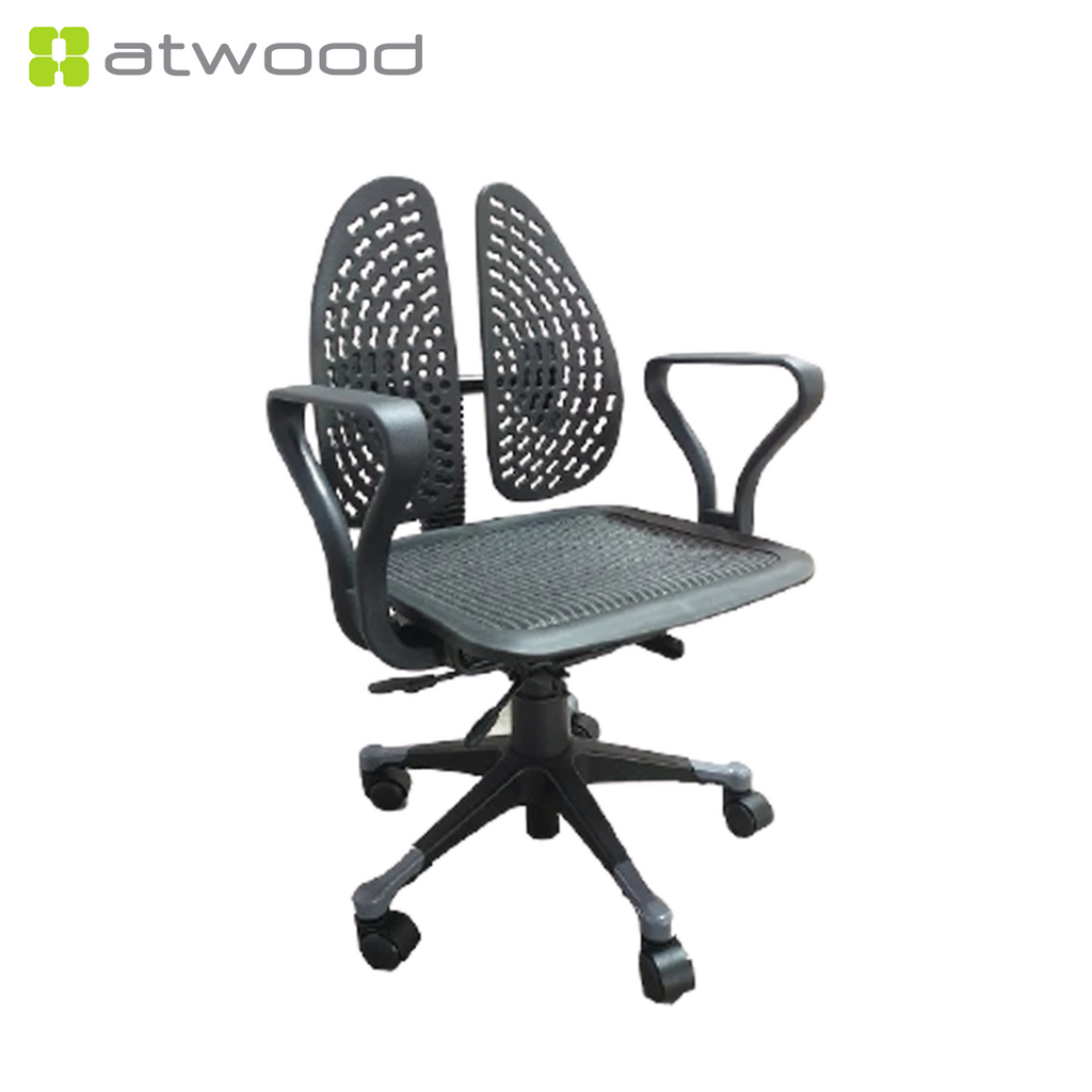 Macon P1901 MATREX USA Patent Mesh Ergonomic Office Chair with Seat Depth Mechanism (2 Years Limited Warranty)