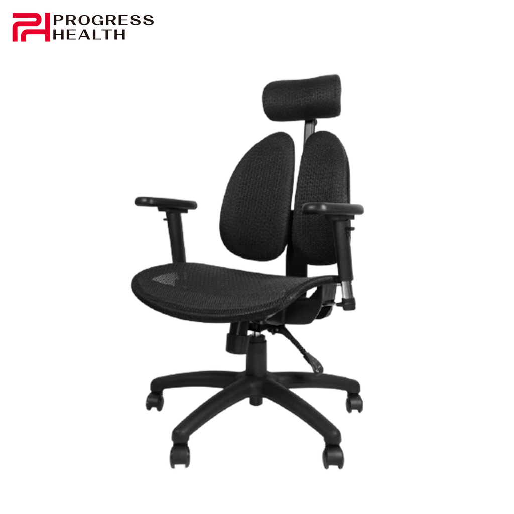 [Pre-Order] Progress Health OrthoSeries IV Black Mesh Ergonomic Office Chair (2 Years Limited Warranty) [Pre-order takes 4-6 weeks]