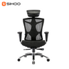 Sihoo V1 Black Ergonomic Office Chair without Legrest (3 Years Limited Warranty)