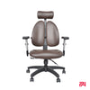 Progress Health OrthoSeries VII Brown Leather Ergonomic Office Chair