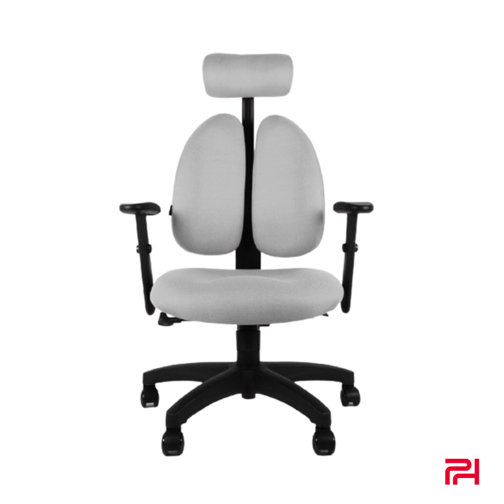 Progress Health OrthoSeries VI Grey Fabric Ergonomic Office Chair